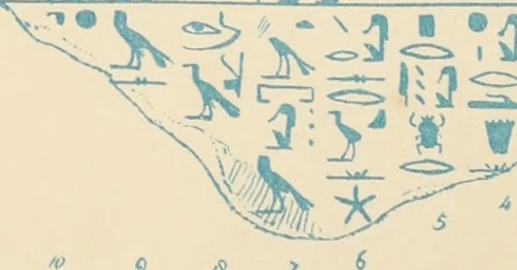 An illustration from The alabaster sarcophagus of Oimeneptah I., king of Egypt : now in Sir John Soane's Museum, Lincoln's Inn Fields, 1864, leaf 128
