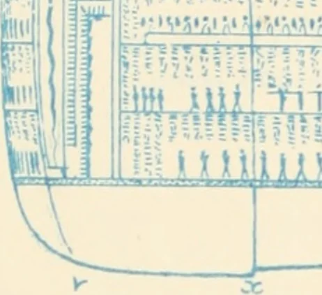 An illustration from The alabaster sarcophagus of Oimeneptah I., king of Egypt : now in Sir John Soane's Museum, Lincoln's Inn Fields, 1864, leaf 59