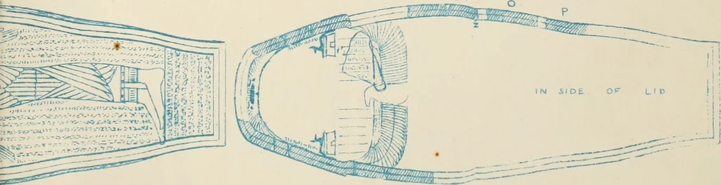An illustration from The alabaster sarcophagus of Oimeneptah I., king of Egypt : now in Sir John Soane's Museum, Lincoln's Inn Fields, 1864, leaf 60