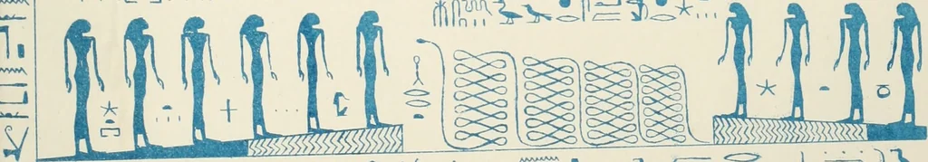 An illustration from The alabaster sarcophagus of Oimeneptah I., king of Egypt : now in Sir John Soane's Museum, Lincoln's Inn Fields, 1864, leaf 84