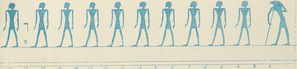 An illustration from The alabaster sarcophagus of Oimeneptah I., king of Egypt : now in Sir John Soane's Museum, Lincoln's Inn Fields, 1864, leaf 88