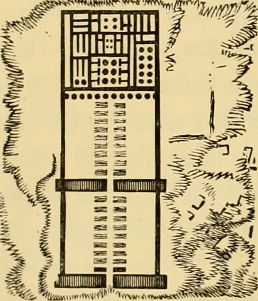 An illustration from The alabaster sarcophagus of Oimeneptah I., King of Egypt : now in Sir John Soane's Museum, Lincoln's Inn Fields, 1864, leaf 17