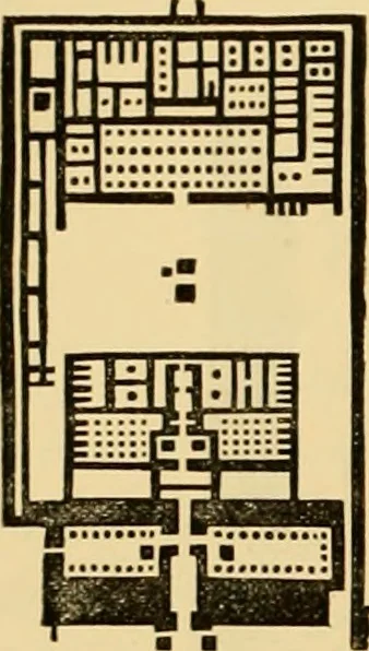 An illustration from The alabaster sarcophagus of Oimeneptah I., King of Egypt : now in Sir John Soane's Museum, Lincoln's Inn Fields, 1864, leaf 19
