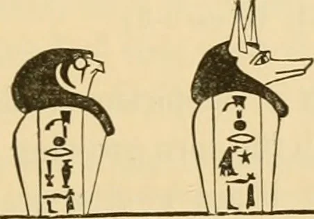 An illustration from The alabaster sarcophagus of Oimeneptah I., King of Egypt : now in Sir John Soane's Museum, Lincoln's Inn Fields, 1864, leaf 30
