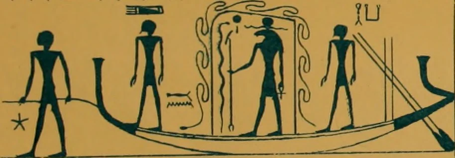 An illustration from The alabaster sarcophagus of Oimeneptah I., King of Egypt : now in Sir John Soane's Museum, Lincoln's Inn Fields, 1864, leaf 68