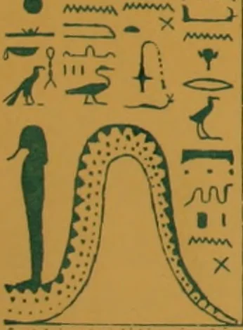 An illustration from The alabaster sarcophagus of Oimeneptah I., King of Egypt : now in Sir John Soane's Museum, Lincoln's Inn Fields, 1864, leaf 80