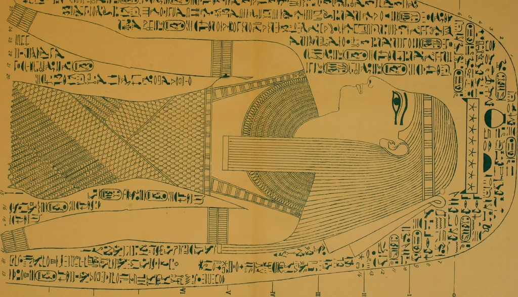 An illustration from The alabaster sarcophagus of Oimeneptah I., King of Egypt : now in Sir John Soane's Museum, Lincoln's Inn Fields, 1864, leaf 86