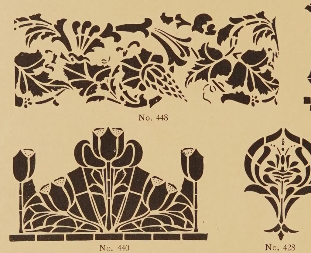 An illustration from The Alabastine book, 1910, leaf 16