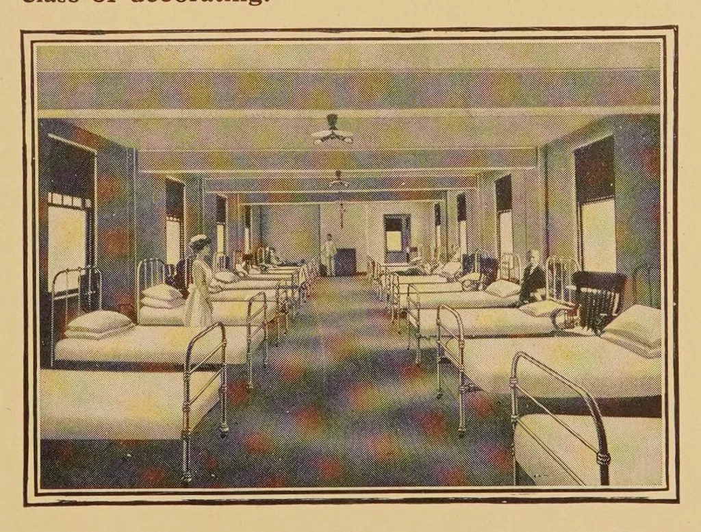 An illustration from The Alabastine book, 1910, leaf 17