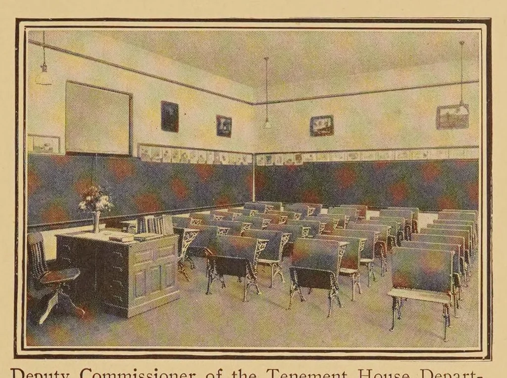 An illustration from The Alabastine book, 1910, leaf 17