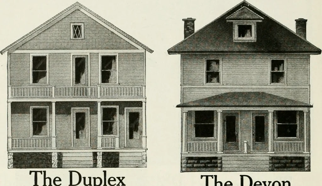 An illustration from Aladdin homes : "built in a day" Catalog no. 29, 1917, leaf 101