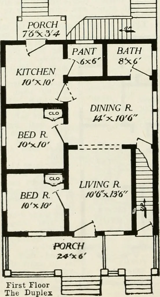 An illustration from Aladdin homes : "built in a day" Catalog no. 29, 1917, leaf 101