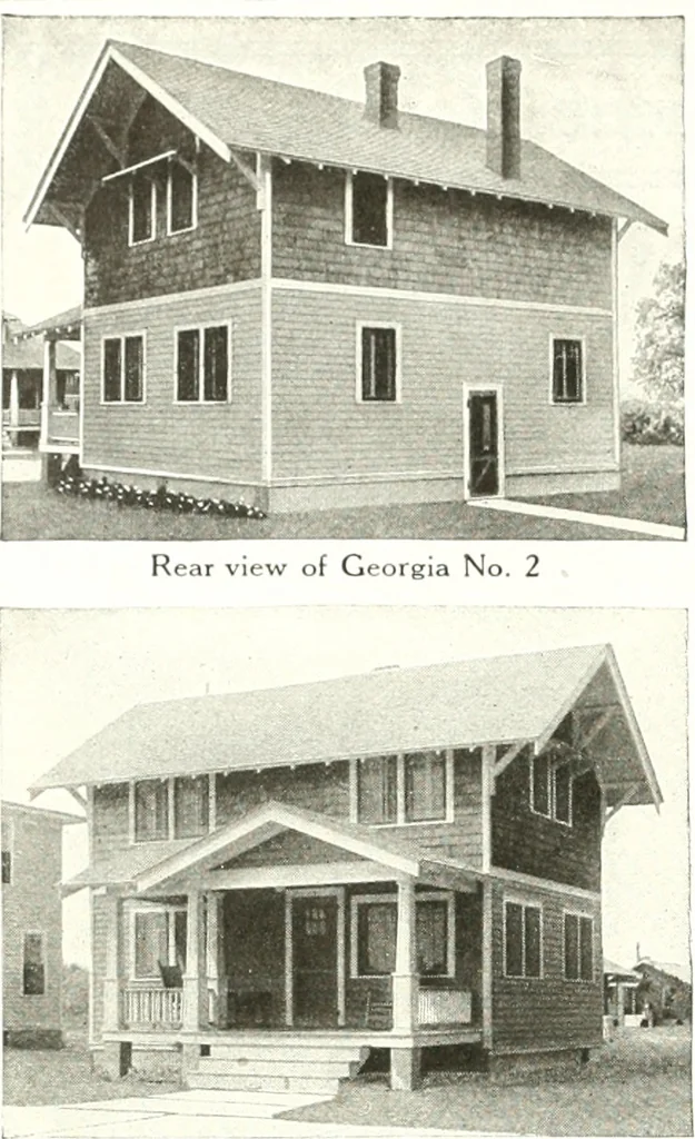 An illustration from Aladdin homes : "built in a day" Catalog no. 29, 1917, leaf 103