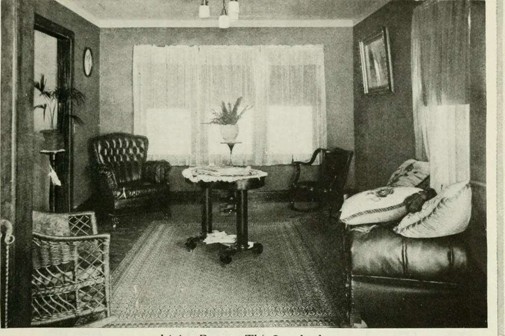 An illustration from Aladdin homes : "built in a day" Catalog no. 29, 1917, leaf 108