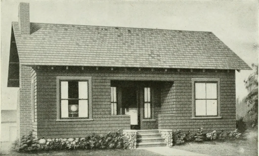 An illustration from Aladdin homes : "built in a day" Catalog no. 29, 1917, leaf 110