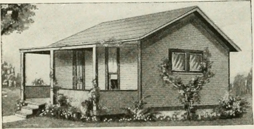 An illustration from Aladdin homes : "built in a day" Catalog no. 29, 1917, leaf 113