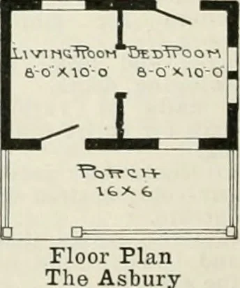 An illustration from Aladdin homes : "built in a day" Catalog no. 29, 1917, leaf 113