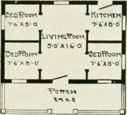 An illustration from Aladdin homes : "built in a day" Catalog no. 29, 1917, leaf 114