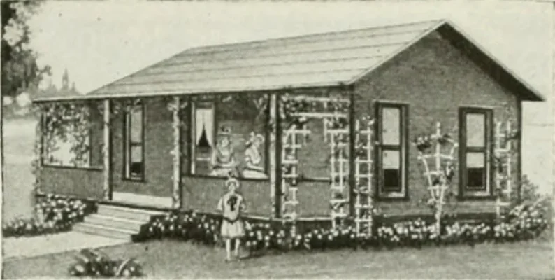 An illustration from Aladdin homes : "built in a day" Catalog no. 29, 1917, leaf 114