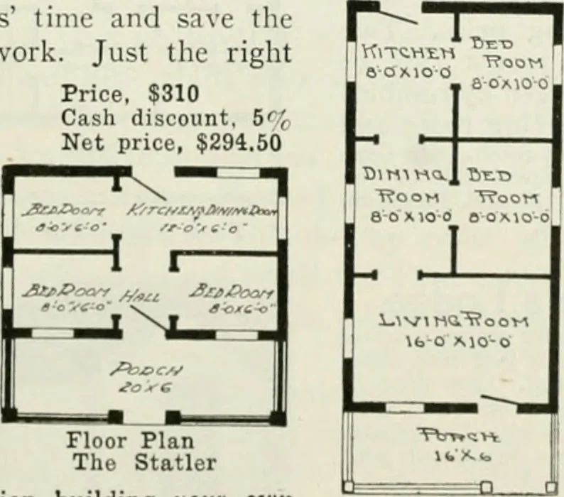 An illustration from Aladdin homes : "built in a day" Catalog no. 29, 1917, leaf 114