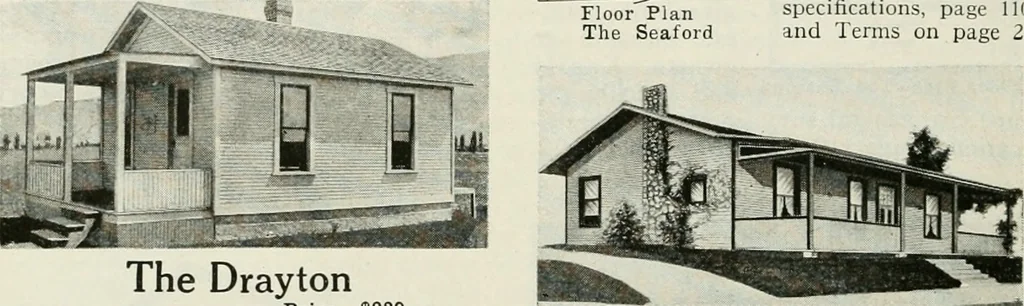 An illustration from Aladdin homes : "built in a day" Catalog no. 29, 1917, leaf 115