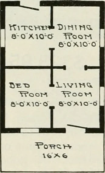 An illustration from Aladdin homes : "built in a day" Catalog no. 29, 1917, leaf 115