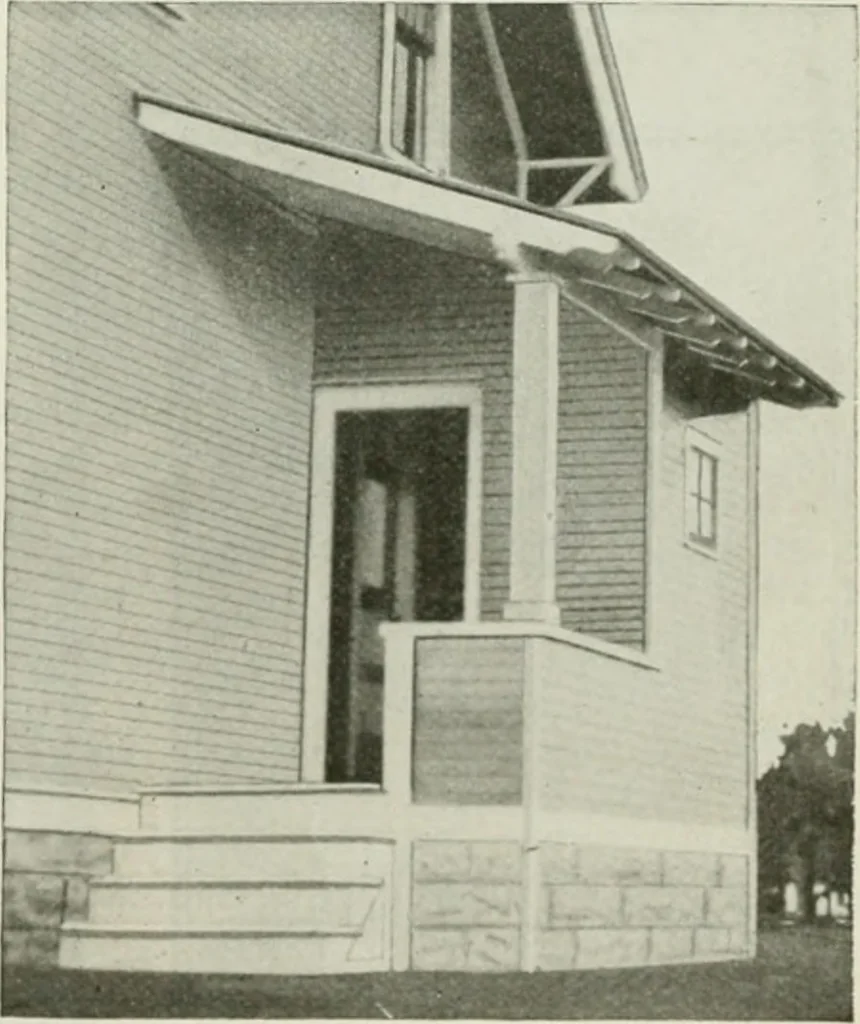 An illustration from Aladdin homes : "built in a day" Catalog no. 29, 1917, leaf 118