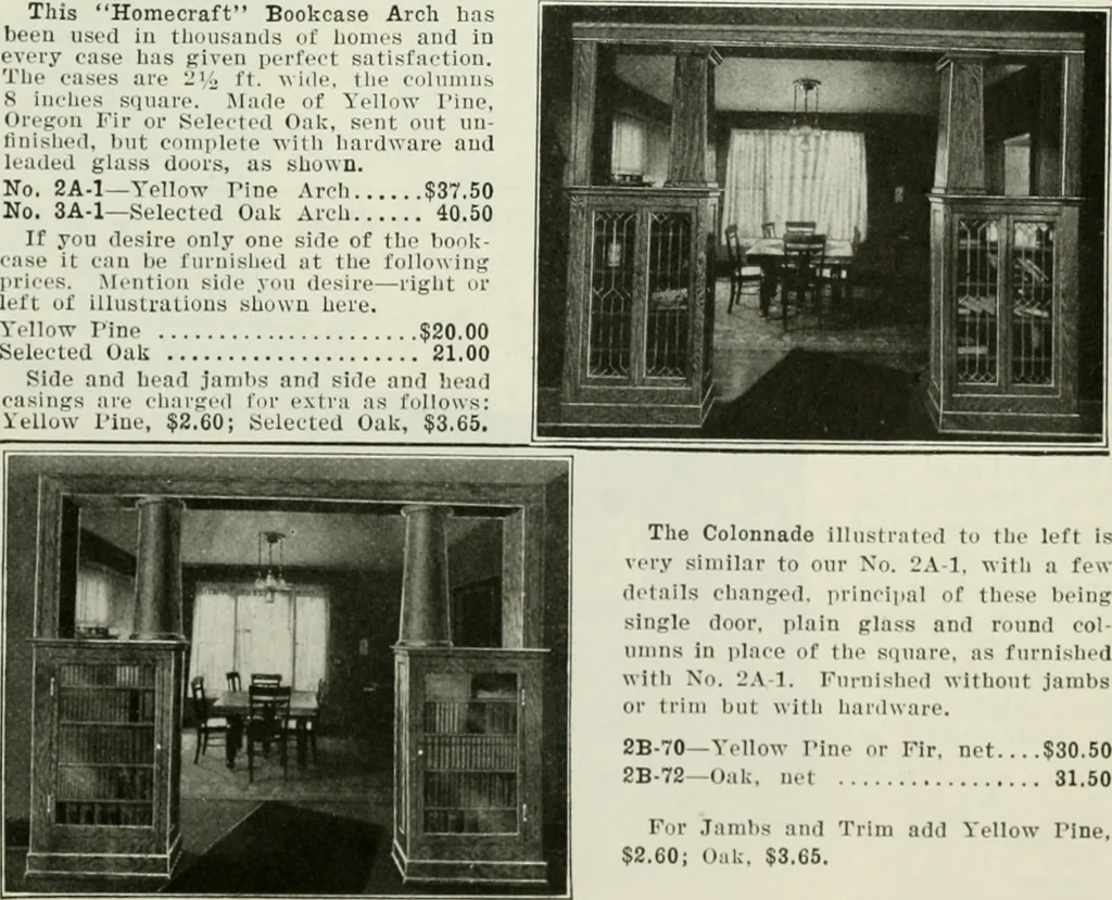 An illustration from Aladdin homes : "built in a day" Catalog no. 29, 1917, leaf 120