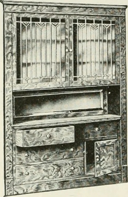 An illustration from Aladdin homes : "built in a day" Catalog no. 29, 1917, leaf 121