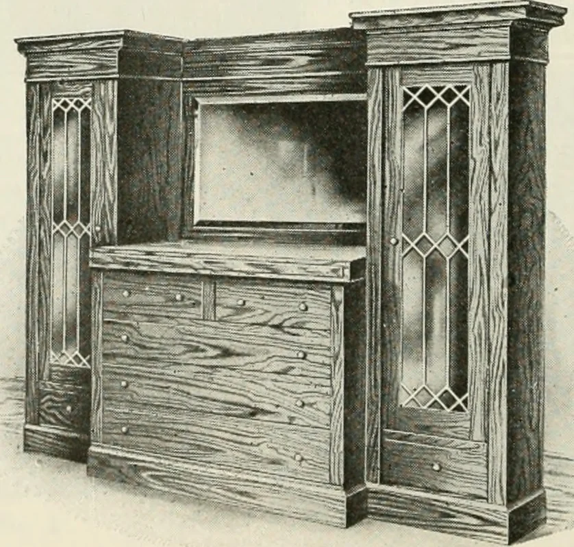 An illustration from Aladdin homes : "built in a day" Catalog no. 29, 1917, leaf 121