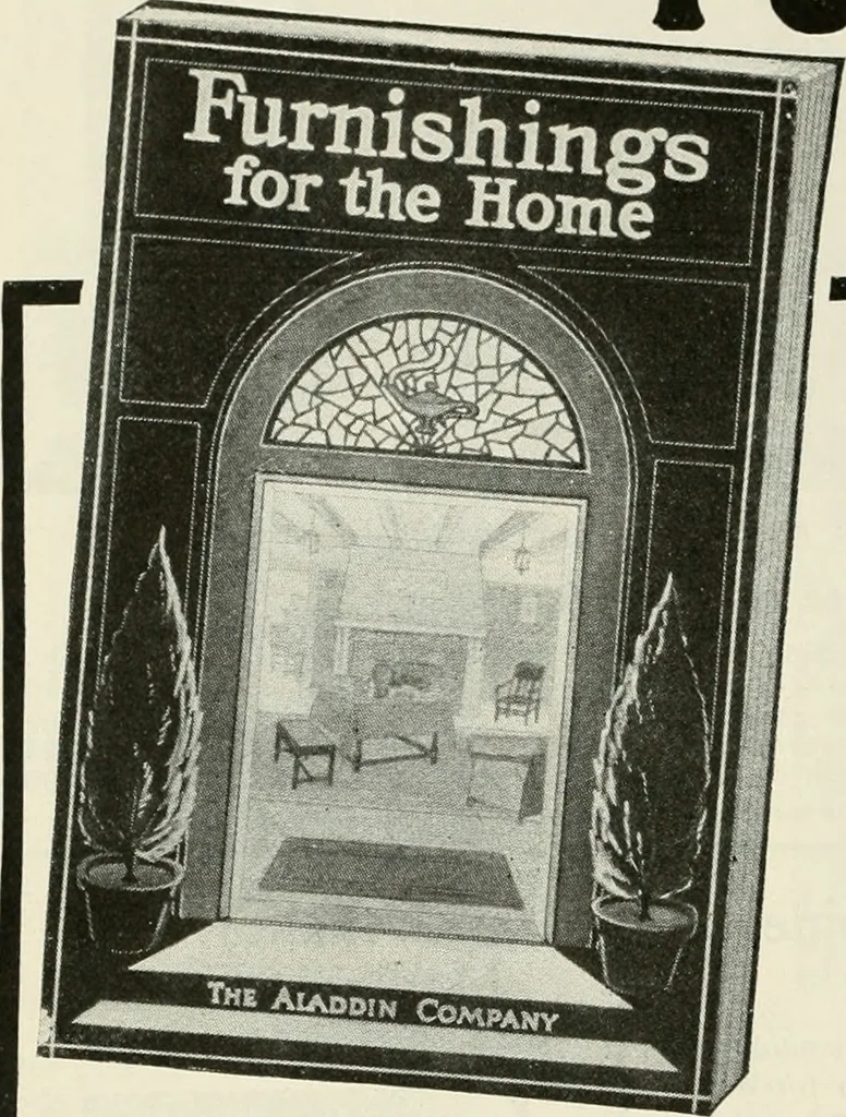 An illustration from Aladdin homes : "built in a day" Catalog no. 29, 1917, leaf 123