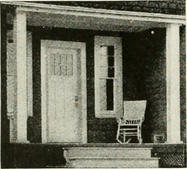 An illustration from Aladdin homes : "built in a day" Catalog no. 29, 1917, leaf 15