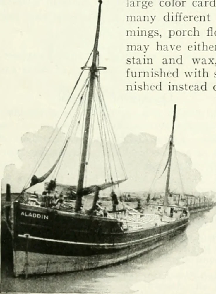 An illustration from Aladdin homes : "built in a day" Catalog no. 29, 1917, leaf 16
