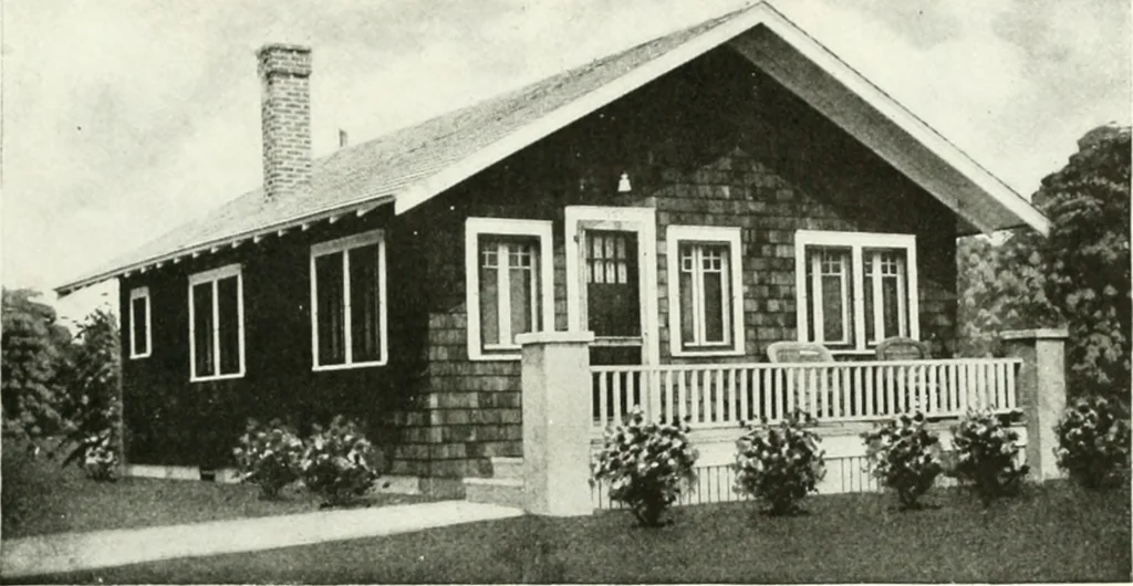 An illustration from Aladdin homes : "built in a day" Catalog no. 29, 1917, leaf 20