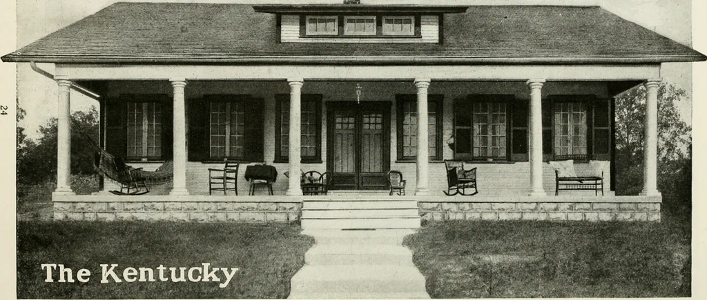 An illustration from Aladdin homes : "built in a day" Catalog no. 29, 1917, leaf 27