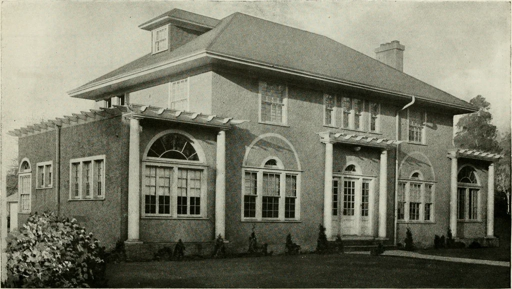 An illustration from Aladdin homes : "built in a day" Catalog no. 29, 1917, leaf 29