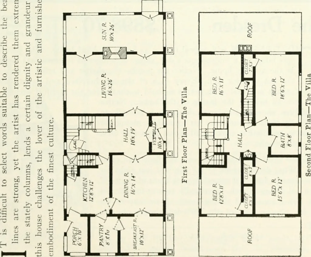 An illustration from Aladdin homes : "built in a day" Catalog no. 29, 1917, leaf 30