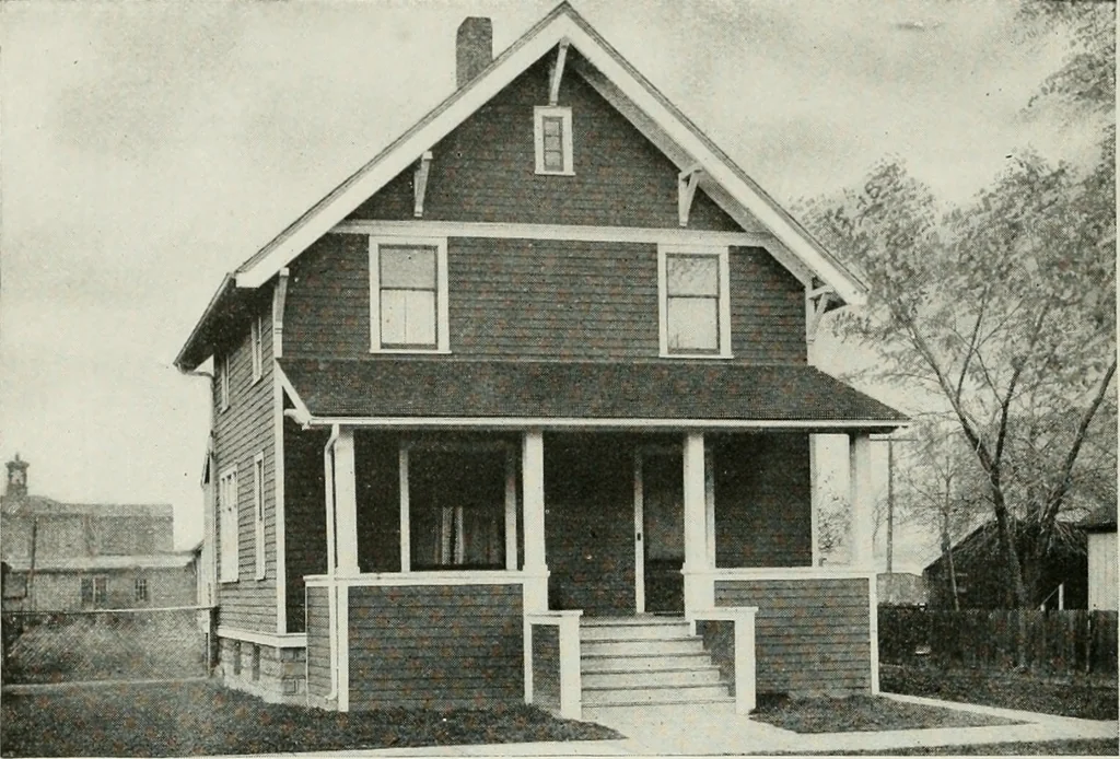 An illustration from Aladdin homes : "built in a day" Catalog no. 29, 1917, leaf 39