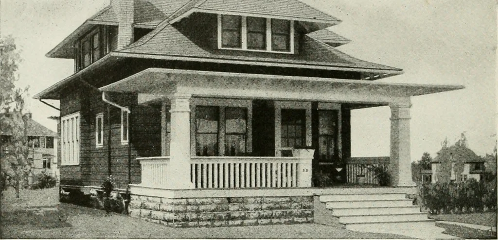 An illustration from Aladdin homes : "built in a day" Catalog no. 29, 1917, leaf 41
