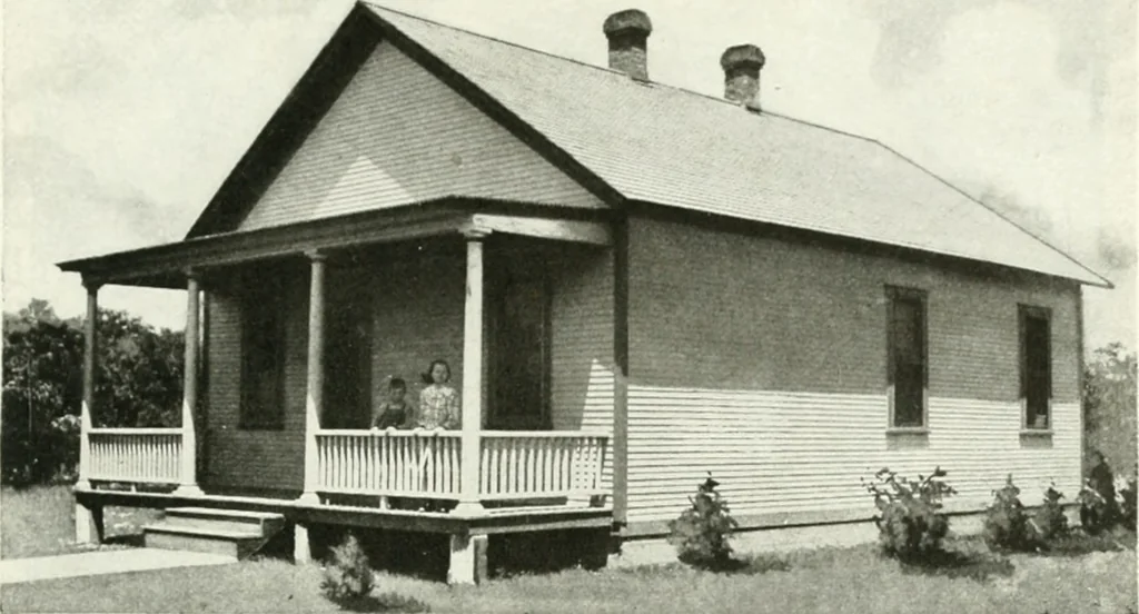 An illustration from Aladdin homes : "built in a day" Catalog no. 29, 1917, leaf 52