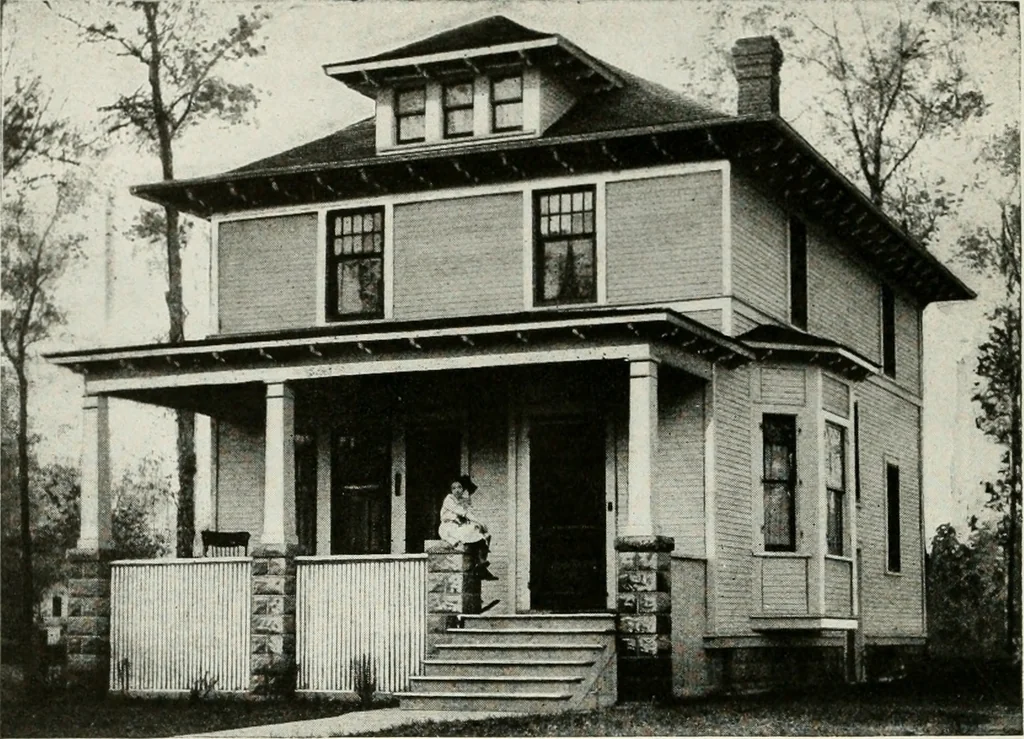 An illustration from Aladdin homes : "built in a day" Catalog no. 29, 1917, leaf 53