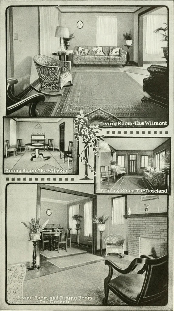 An illustration from Aladdin homes : "built in a day" Catalog no. 29, 1917, leaf 56