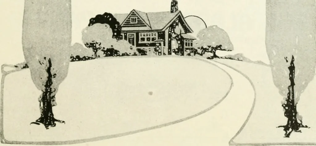 An illustration from Aladdin homes : "built in a day" Catalog no. 29, 1917, leaf 6