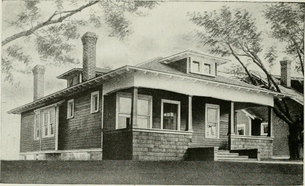An illustration from Aladdin homes : "built in a day" Catalog no. 29, 1917, leaf 65