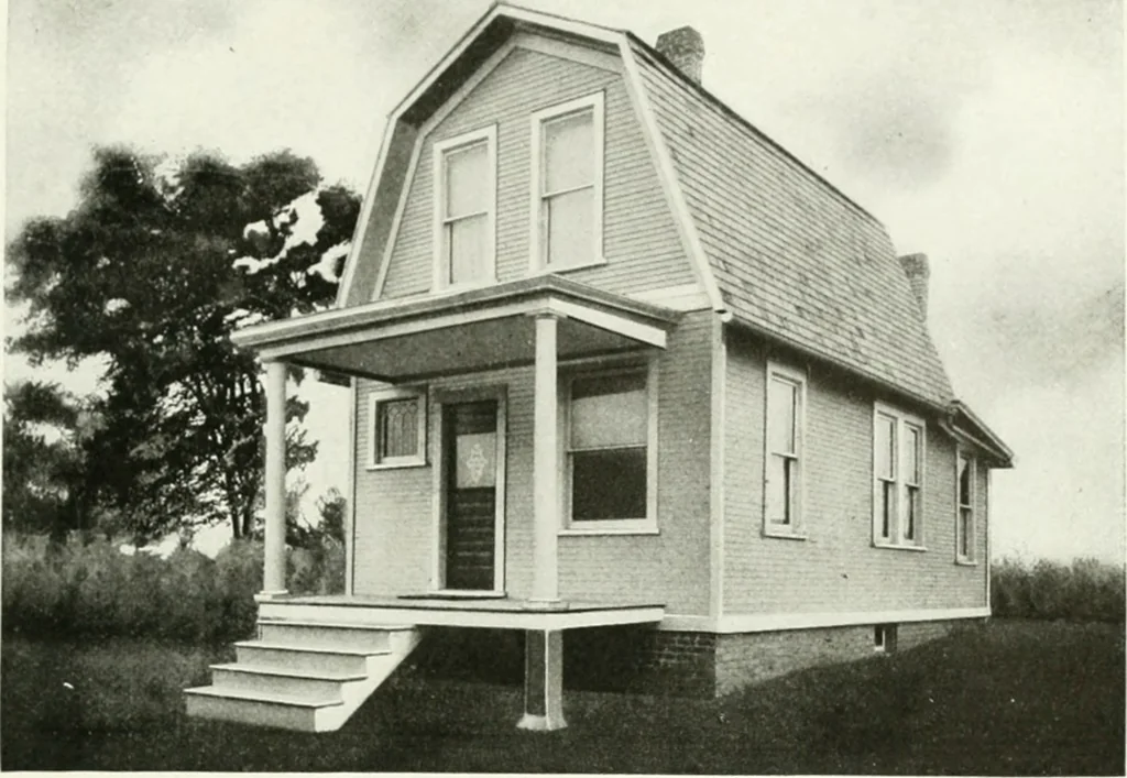 An illustration from Aladdin homes : "built in a day" Catalog no. 29, 1917, leaf 68