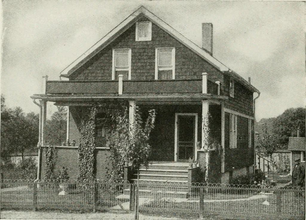 An illustration from Aladdin homes : "built in a day" Catalog no. 29, 1917, leaf 69