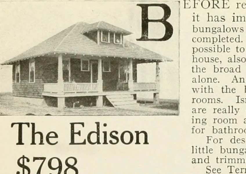 An illustration from Aladdin homes : "built in a day" Catalog no. 29, 1917, leaf 73