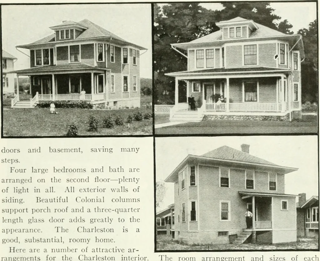 An illustration from Aladdin homes : "built in a day" Catalog no. 29, 1917, leaf 76