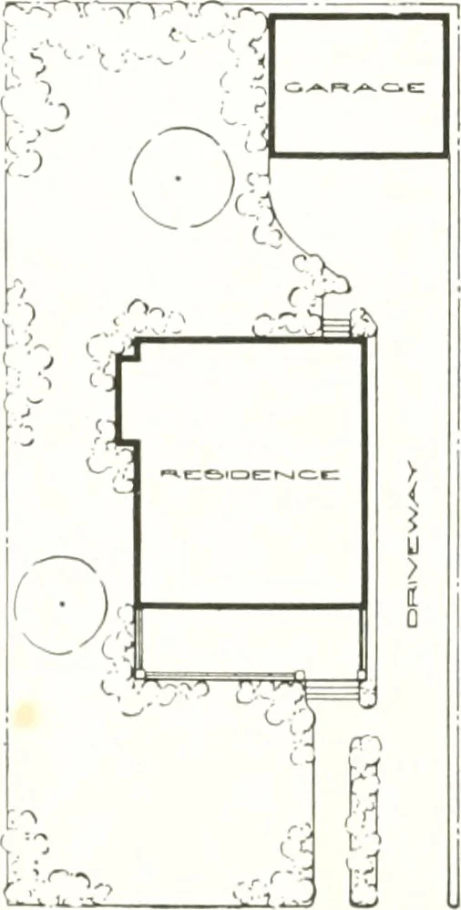 An illustration from Aladdin homes : "built in a day" Catalog no. 29, 1917, leaf 79