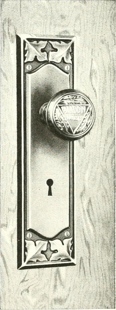An illustration from Aladdin homes : "built in a day" Catalog no. 29, 1917, leaf 81